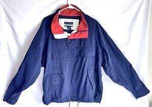 Britches Vintage Great Outdoors Sportech Red and Blue Men's Pullover Jacket L